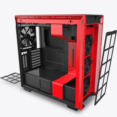 Vỏ Case Máy Tính NZXT H710i (Đen Đỏ/Đen Sần/Trắng Sần)