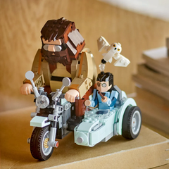 Bộ Mô Hình Lắp Ráp LEGO Mô Tô Bay Hagrid Chuyển Động #76443
