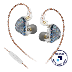 (ĐỘC QUYỀN TECHSPACE) Tai nghe IEM NICEHCK DB2 - Driver Kép 1DD + 1BA có MIC