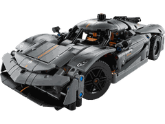 Bộ mô hình Xe Thể Thao Koenigsegg Jesko Absolut Màu Xám LEGO TECHNIC #42173