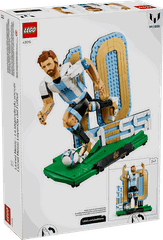 Bộ Mô Hình LEGO Lionel Messi - Huyền thoại bóng đá Argentina #43015