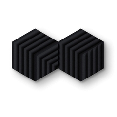 Bộ 2 tấm tiêu âm Elgato Wave Panels – Extension Kit Black