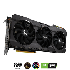 VGA ASUS TUF Gaming GeForce RTX 3060 Ti OC V2 8GB GDDR6 (TUF-RTX3060TI-O8G-V2-GAMING)