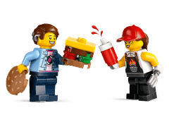 Bộ Mô Hình Xe tải Burger lưu động LEGO CITY #60404