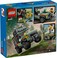 Bộ Mô Hình Xe Leo Núi Địa Hình 4X4 LEGO CITY #60447