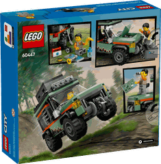 Bộ Mô Hình Xe Leo Núi Địa Hình 4X4 LEGO CITY #60447