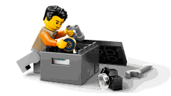 Bộ Mô Hình Xe Leo Núi Địa Hình 4X4 LEGO CITY #60447