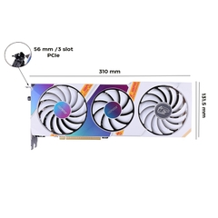 VGA Colorful iGame GeForce RTX 3050 Ultra White DUO OC 8GB-V