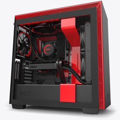 Vỏ Case Máy Tính NZXT H710i (Đen Đỏ/Đen Sần/Trắng Sần)