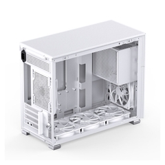VỎ CASE JONSBO D31 STD SC WHITE ( MINI TOWER/MÀU TRẮNG/MÀN HÌNH PHỤ 8'')