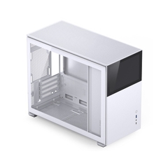 VỎ CASE JONSBO D31 STD SC WHITE ( MINI TOWER/MÀU TRẮNG/MÀN HÌNH PHỤ 8'')