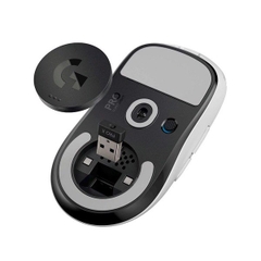 Chuột Logitech PRO X SUPERLIGHT (Đen/Trắng)