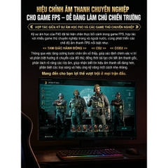 Tai nghe IEM có chống ồn chủ động Feaulle Rainbow (Trắng/Đen) - Type C/ Tích hợp DSP