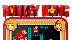Bộ Mô Hình Máy Chơi Game Donkey Kong Arcade  LEGO Super Mario #72051