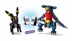 Bộ Mô Hình LEGO Smart Play Trận Chiến Vô Địch Umbreon vs Garchomp LEGO Pokemon #72165