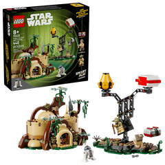 Bộ Mô Hình LEGO SMART PLAY Star Wars: Yoda's Hut and Jedi Training #75422