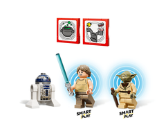 Bộ Mô Hình LEGO SMART PLAY Star Wars: Yoda's Hut and Jedi Training #75422