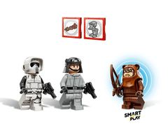 Bộ Mô Hình LEGO SMART PLAY AT-ST Attack on Endor #75424