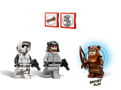 Bộ Mô Hình LEGO SMART PLAY AT-ST Attack on Endor #75424