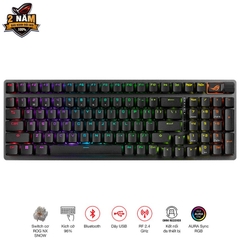 Bàn phím Asus ROG Strix Scope II 96 Wireless