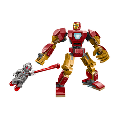 Bộ Mô Hình LEGO SUPERHEROES Iron Man Mech vs. Ultron #76307