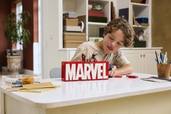 Bộ Mô Hình Lắp Ráp LEGO Marvel Logo & Minifigures #76313