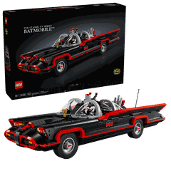 Bộ Mô Hình LEGO Batman Xe Batmobile Cổ Điển Thập Niên 1960 #76328