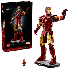 Bộ Mô Hình Iron Man: Người Sắt Giáp Mark 3 LEGO SUPERHEROES #76344