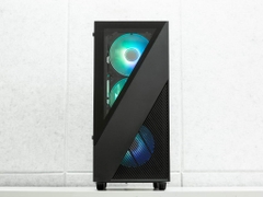 VỎ CASE DARKFLASH E330M BLACK NO FAN (MATX/MID TOWER/MÀU ĐEN)