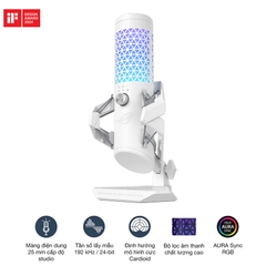 Mic thu âm Asus ROG Carnyx – White