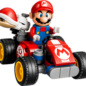 Mô Hình Lắp Ráp LEGO Super Mario Kart Đua Xe Cùng Mario #72054