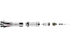 Bộ Mô Hình LEGO Mô Hình Tàu Vũ Trụ NASA Apollo Saturn V #92176