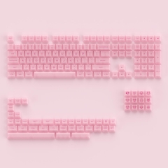 AKKO Keycap set – Pink (PC / ASA-Clear profile / 155 nút)