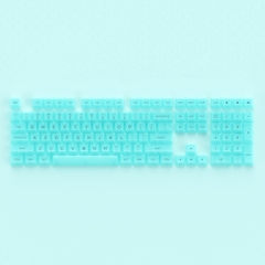 AKKO Keycap set – Tiffany Blue (PC / ASA-Clear profile / 155 nút)