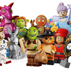 Mô Hình Lắp Ráp LEGO Minifigures Shrek Series 71053 (12 nhân vật)