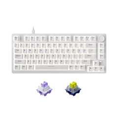 Bàn phím cơ DareU EK75 Full White