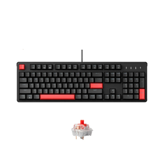 Bàn phím cơ Lemokey X3 Red Blacklight (Keychron Sw)