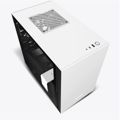 Vỏ Case Máy Tính NZXT H210 Màu Trắng Đen