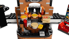 Bộ Mô Hình Quầy Bán Và Bộ Phương Tiện Giao Bánh Pizza LEGO CITY #60496