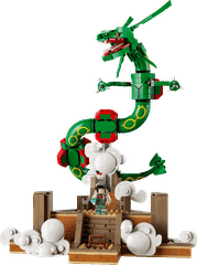 Bộ mô hình Pokemon huyền thoại Rayquaza  LEGO Pokémon #72168