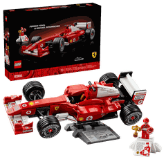 Bộ Mô Hình Xe Đua Ferrari F2004 Và Tay Đua Michael Schumacher LEGO #11375