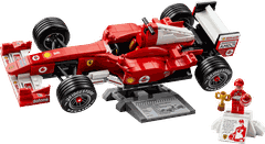 Bộ Mô Hình Xe Đua Ferrari F2004 Và Tay Đua Michael Schumacher LEGO #11375