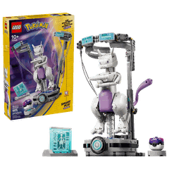 Bộ mô Hình LEGO Smart Play Phòng Thí Nghiệm Mewtwo Tẩu Thoát LEGO Pokemon #72163