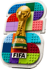 Bộ Mô Hình LEGO Biểu tượng chính thức FIFA World Cup 2026 #43032