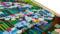 Bộ Mô Hình LEGO Art Tranh Claude Monet Ao Hoa Súng #31220