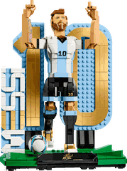 Bộ Mô Hình LEGO Lionel Messi - Huyền thoại bóng đá Argentina #43015