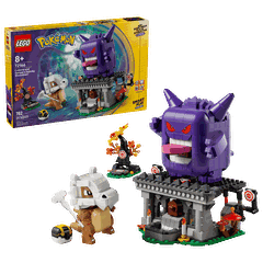 Bộ Mô Hình LEGO Smart Play Cubone Và Gengar Đại Chiến Ma Quái LEGO Pokemon #72166