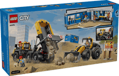 Bộ Mô Hình Phương Tiện Công Trình : Xe Ben Và Xe Xúc Lật LEGO CITY #60494
