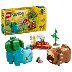 Bộ Mô Hình Bữa Tiệc Quả Mọng Cùng Bulbasaur & Bidoof LEGO Pokémon SMART Play #72155