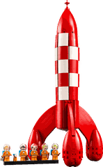 Bộ Mô Hình Tên lửa mặt trăng Tintin® Moon Rocket #21367